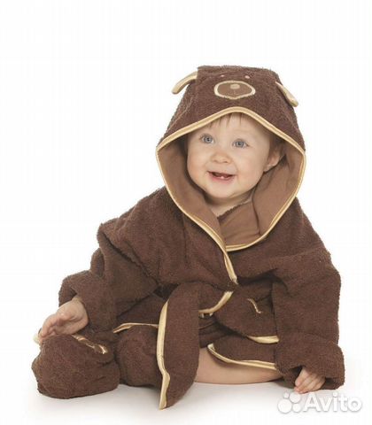 Детский махровый халат