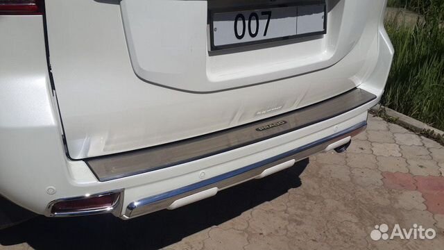 Prado 150 Хром Накладка на задний бампер VVB335 купить в Москве, цена 3 ...