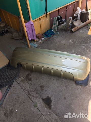 Деу Матиз-Задний бампер