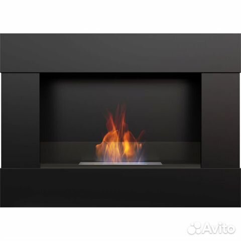 Биокамин kratki bravo черного цвета