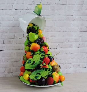 Handmade. Фруктовая чаша для интерьера