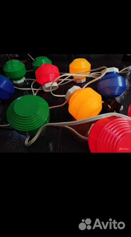 Гирлянда елочная, ретро, СССР