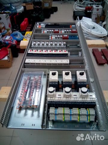 Монтаж щитов автоматики и управления