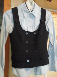 Жилетка в школу 