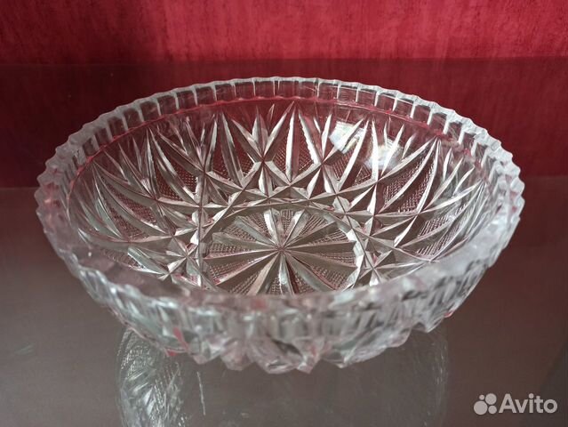 Ваза из хрусталя СССР