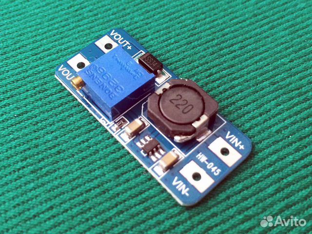 Модуль повышения напряжения MT3608 постоянный ток