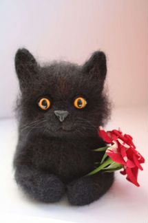 Котенок ручная работа