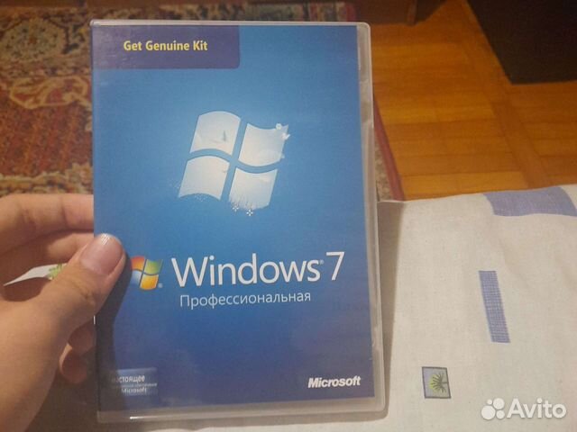 Windows 7 лицензия профессиональная