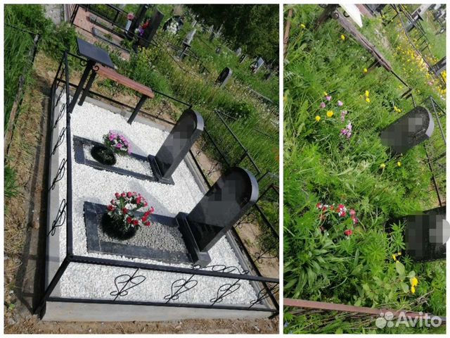 Благоустройство захоронений