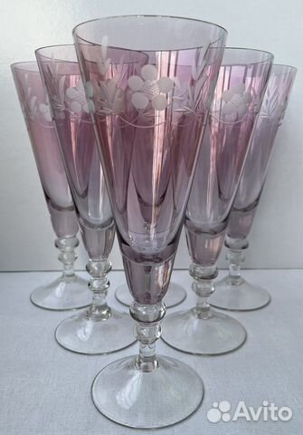 Фужеры набор «Свадебный» 1кдо В.Горошкин