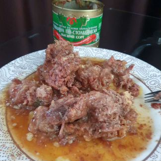 Говядина тушёная Беларусь высший сорт 525 грамм