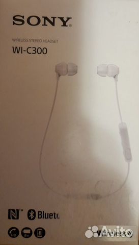 Оригинал беспроводные наушники Sony WI-C300