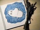 Рисунок «Плавающий Мумми Тролль»