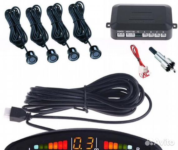 Парктроники парковочный радар установка