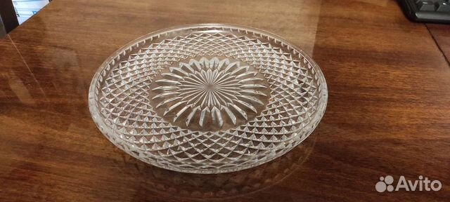 Тортница хрустальная
