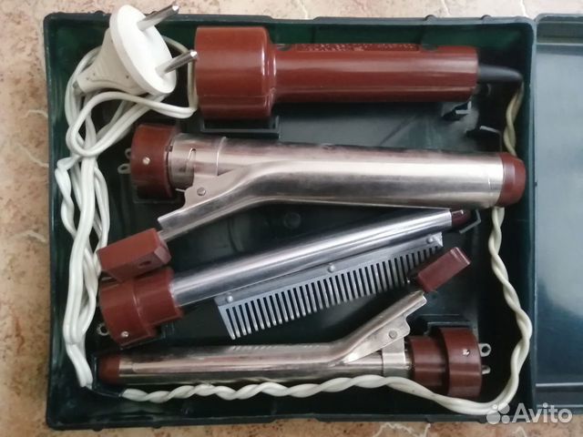 Электрическая плойка-расческа СССР