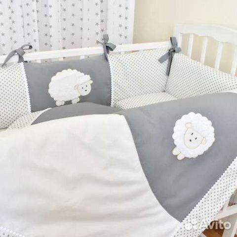 Комплект в кроватку 6 предметов