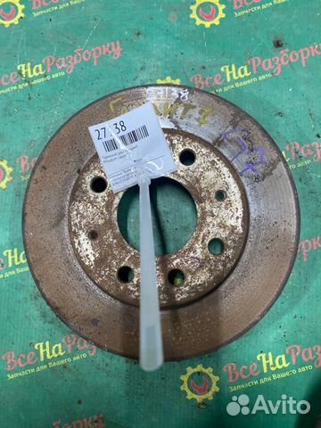 Тормозной диск передний Mitsubishi Galant 7