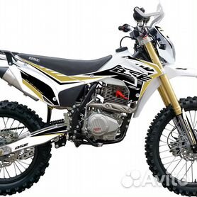 Эндуро / кросс мотоцикл BSE Z3 21/18 Gold White