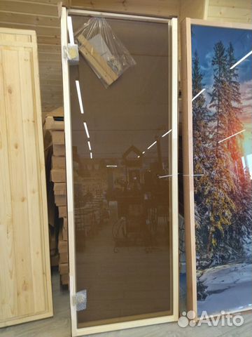 Двери для бани и сауны стеклянные