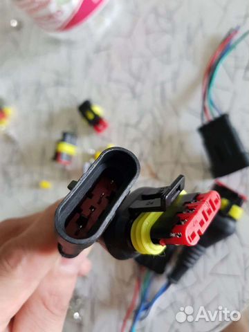 Разъём 2-4пина супер сил