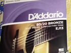 Струны для гитары D'addario EJ13 80/20 Bronze объявление продам