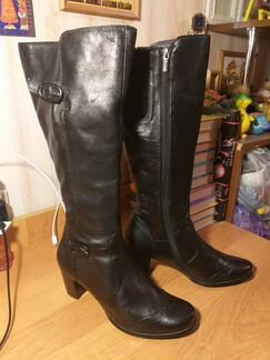 Сапоги кожаные 39 р