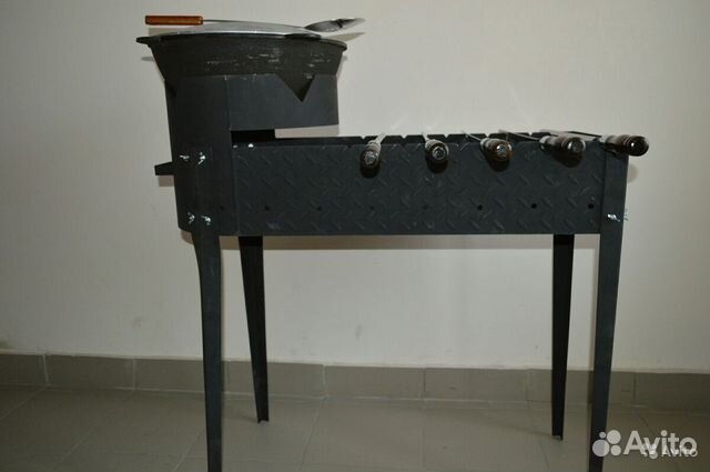 Мангал+Печь для Казана+Казан 12