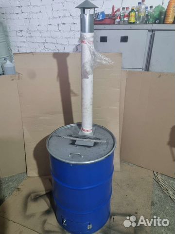 Бочка для сжигания мусора