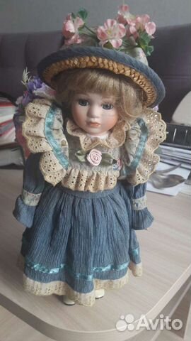 Кукла фарфоровая коллекционная