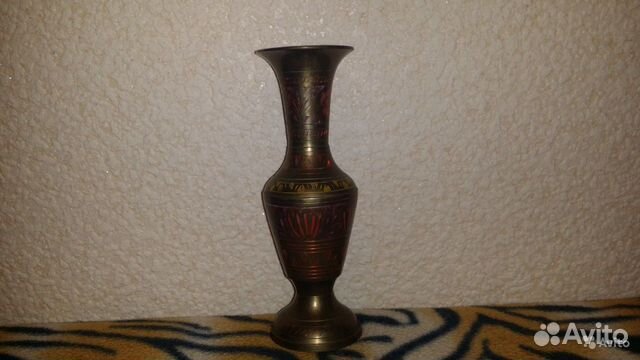 Вазы, кувшины - латунь, эмаль Индия 70-80-е. годы