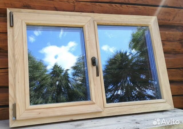 Окно для дома и дачи дуб сосна евроокно