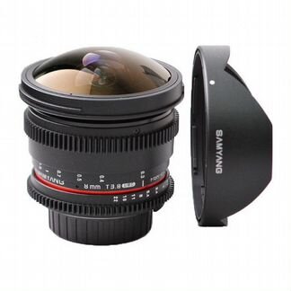 Samyang 8mm T3.8 vdslr II для Canon EF новый