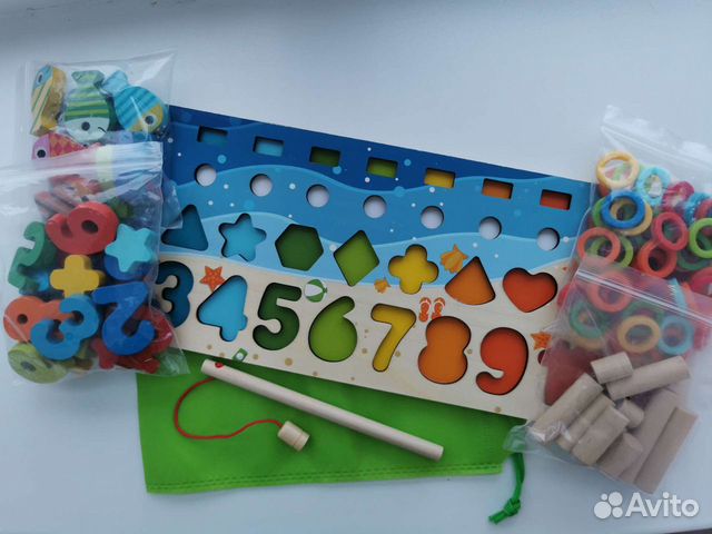 Развивающие игрушки деревянные