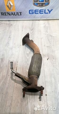 Глушитель Выхлопная труба Hyundai solaris