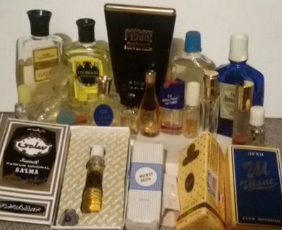 Духи, косметика, помада времен СССР винтаж