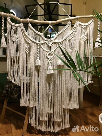 Макраме панно бохо стиль