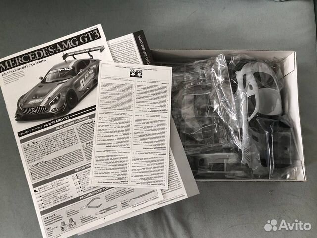 Модель Tamiya Mercedes-AMG GT3 1/24