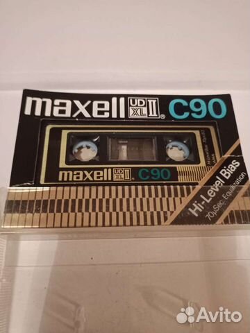 Аудиокассета maxell С90 Япония