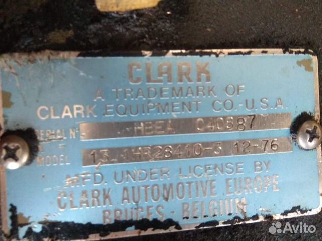 Автоматическая коробка передач klark.Насос