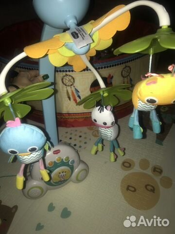 Мобиль на кроватку tiny love бум-бокс