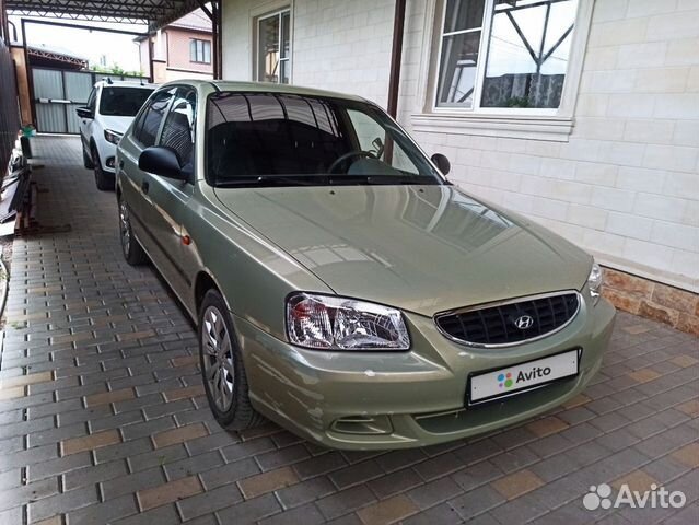 Hyundai Accent 1.5 МТ, 2003, 126 374 км