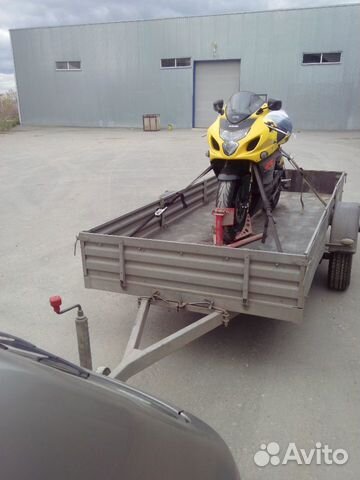 Перевозка мотоциклов.Услуги авто с прицепом