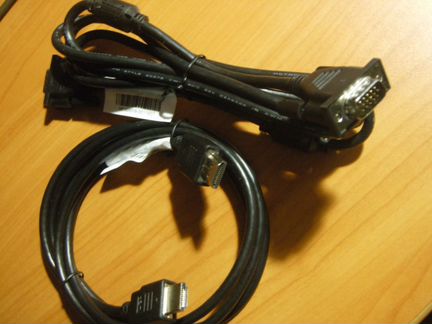 Кабели для мониторов VGA, hdmi, DVI-D, DP