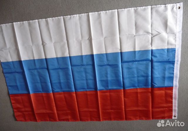 Флаг РФ и СССР