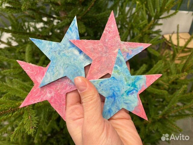 Новогодние украшения, подарки изделия из пластика