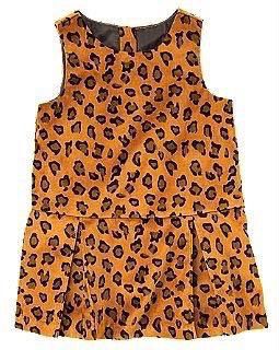 Платье сарафан леопардовое