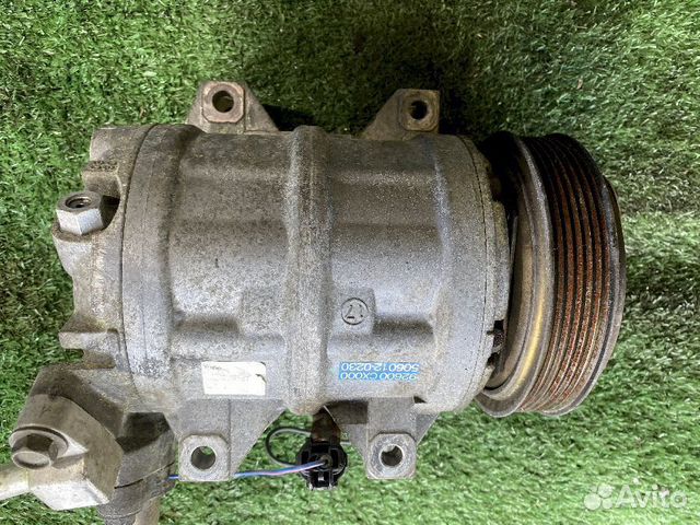 Компрессор кондиционера QR20DE Nissan Serena C24 T