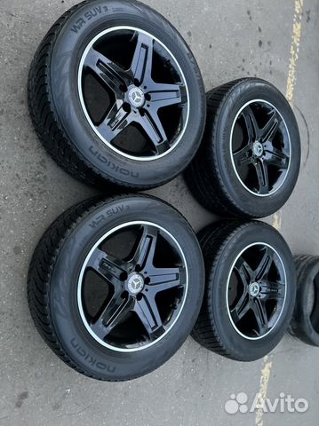 Оригинальные шины диски на Mercedes G Klass r19