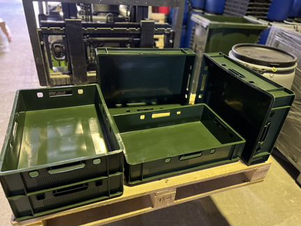 Пластиковые Ящики Складские 600х400х120мм Уфа